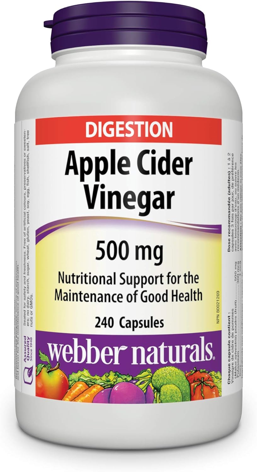Apple Cider Vinegar Capsules - Digestive Wellness
