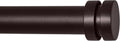 Bronze Curtain Rods for Windows 48 to 84 in - Modern Heavy Duty Rod