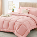 Sasttie Twin XL Comforter Set 5-Piece Twin XL Bed in a Bag - Soft