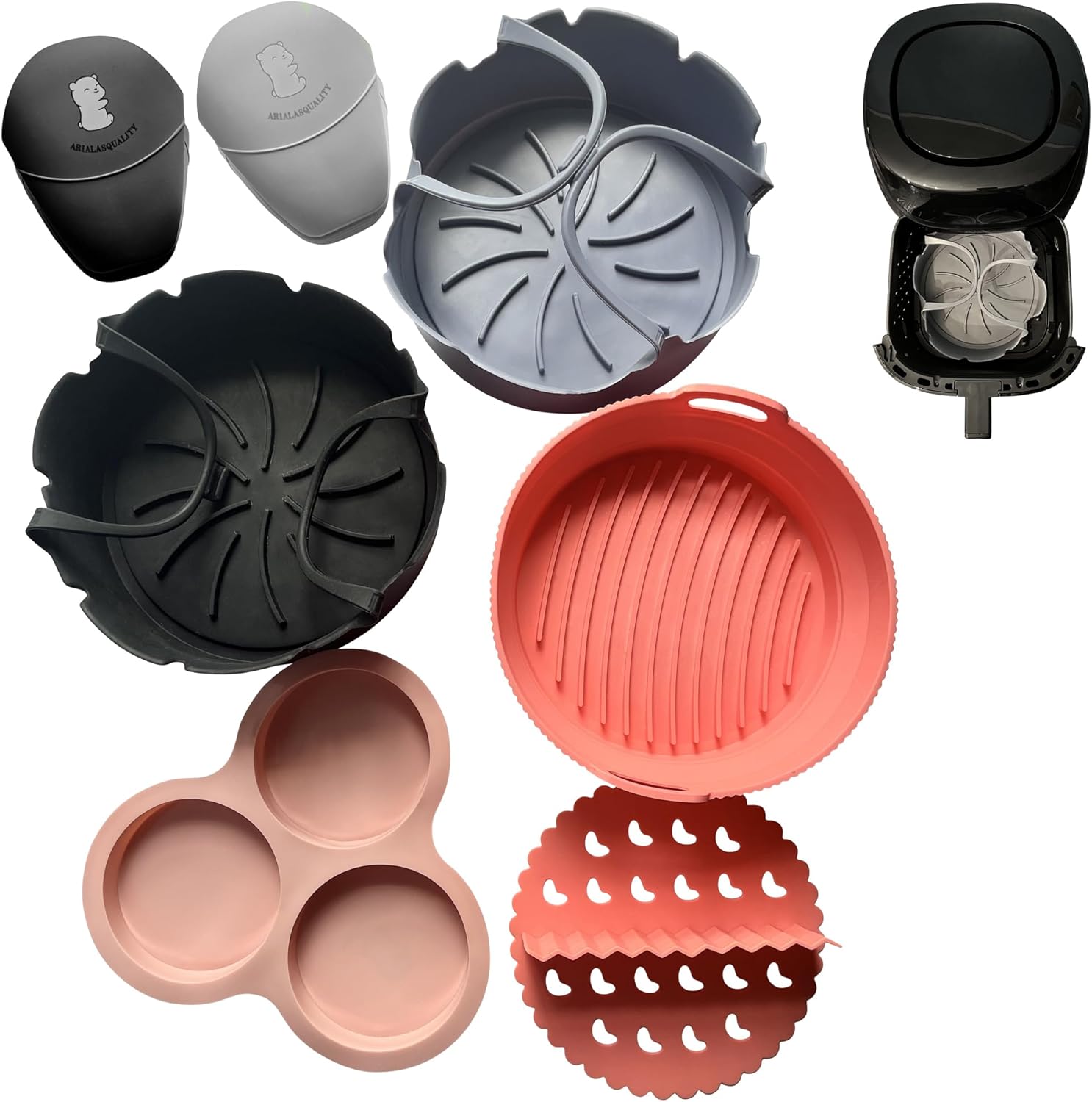 Enhance Air Fryer Performance with 7 Premium Accessories