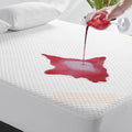 4D Air California King Mattress Protector 100% Waterproof - Cooling