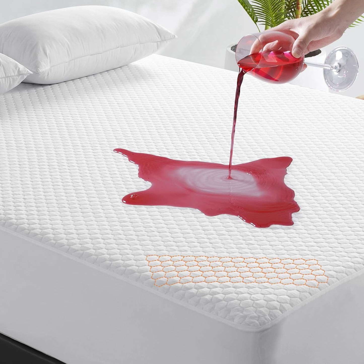 4D Air California King Mattress Protector for Ultimate Comfort