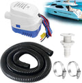 1-1/8 Boat Bilge Pump Hose Kit - 1100 gph Automatic Pump