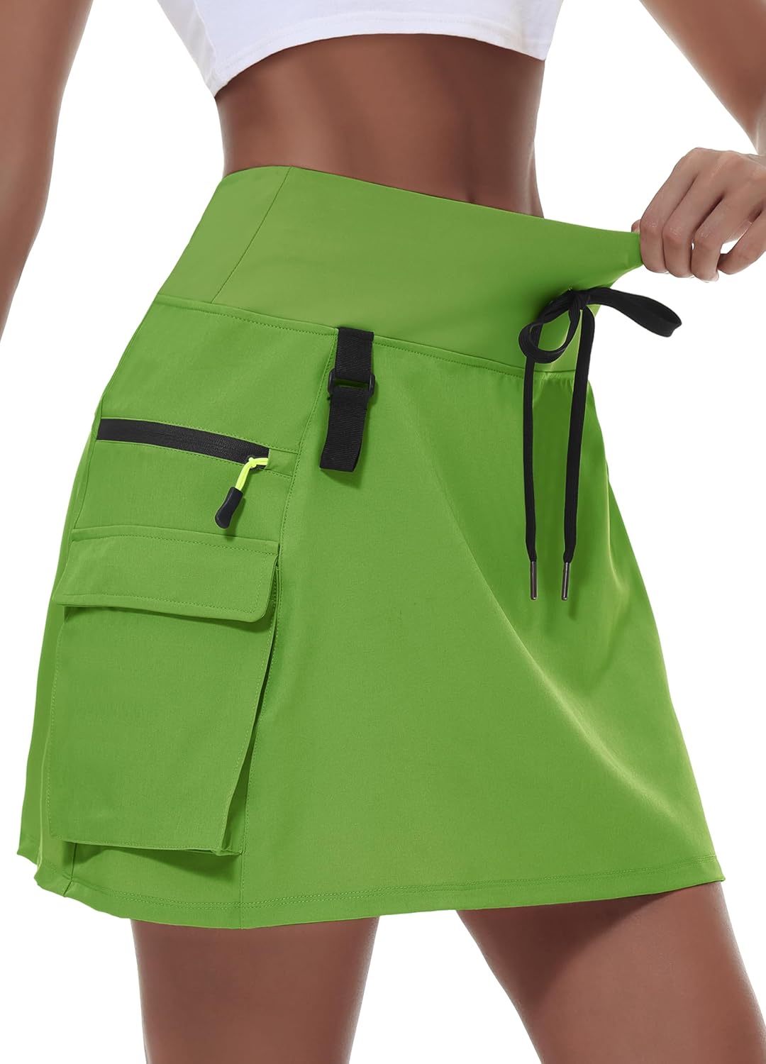 Women's Hiking Cargo Skort Skirt for Active Lifestyle Adventures