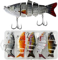 Glide Bait Multi Jointed Swimbait Lifelike Fishing Lures - Versatile