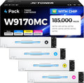 W9170MC W9171MC W9172MC W9173MC Toner Cartridge Set 4-Pack - High