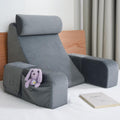 Reading Pillow for Bed Sitting Up 17in Back Pillow - Supportive 45