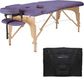 Saloniture Portable Folding Massage Table Lavender - Professional