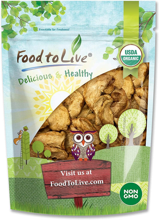Organic Dried Apple Rings for Healthy Snacking and Cooking