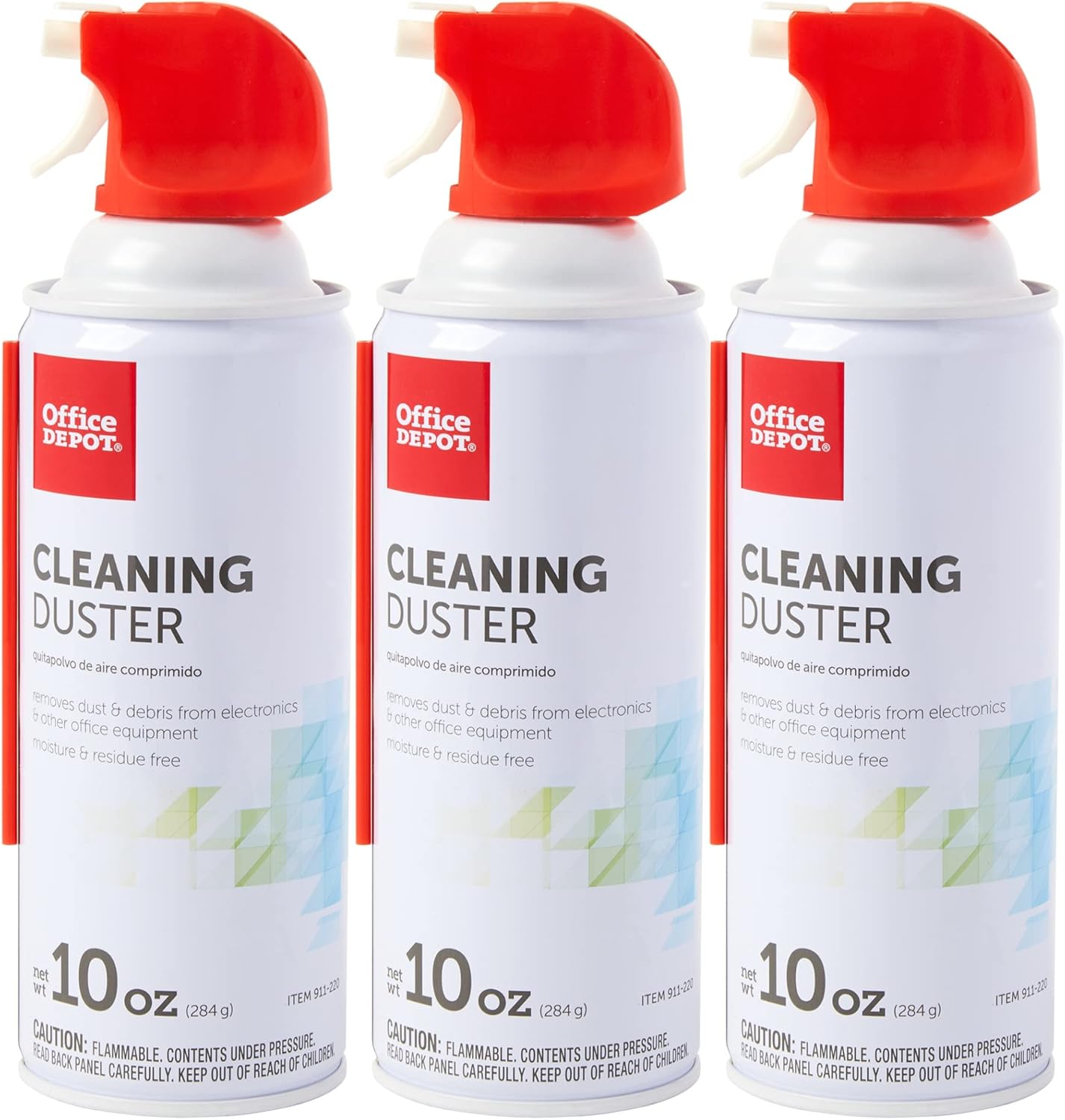 Triple Pack Office Duster for Efficient Cleaning