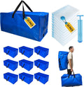 Extra Large Moving Totes 20 Pack with Vacuum Bags - Space Saving