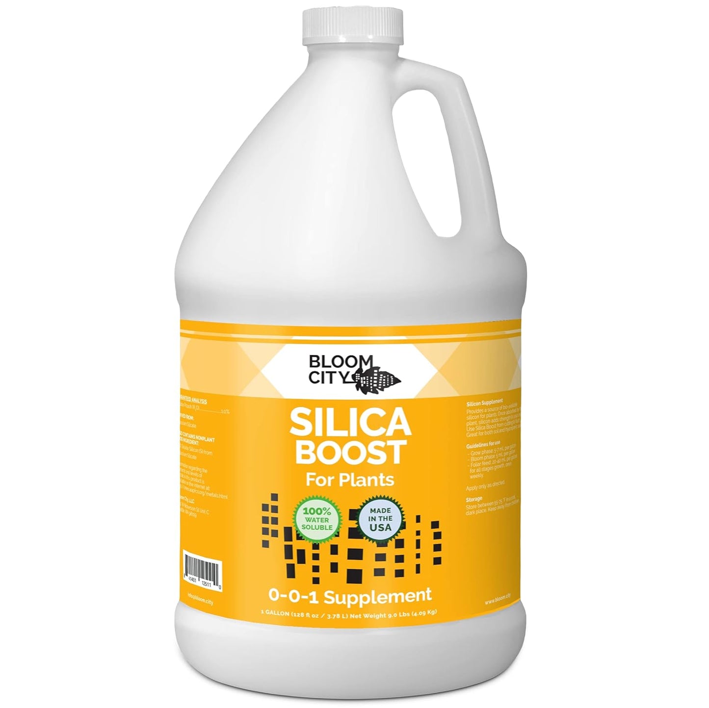 Bloom City Liquid Silica Boost Fertilizer for Healthy Plants