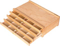 MEEDEN 4-Drawer Artist Supply Storage Box - Compact Beech Wood