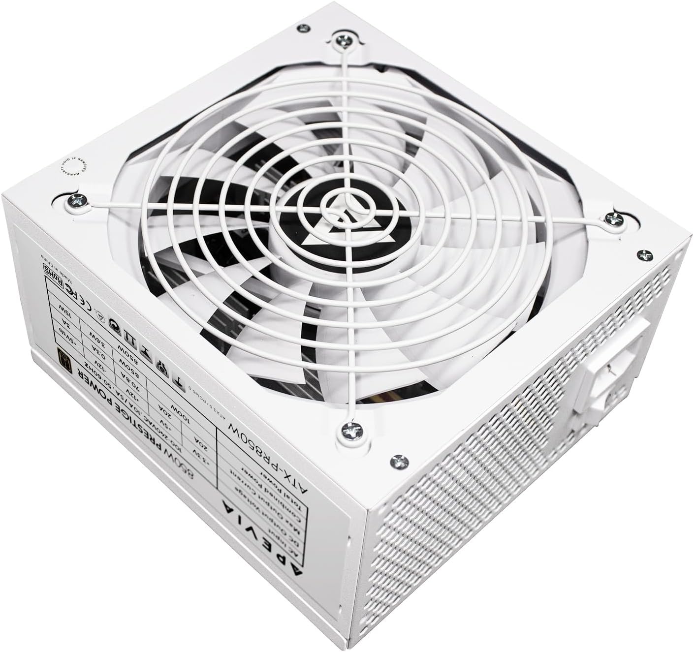 Apevia ATX-PR850W-WH 850W 80 Plus Gold Rated Gaming Power Supply