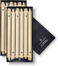 Elegant Unscented Taper Candles for Any Occasion - 12 in Pack
