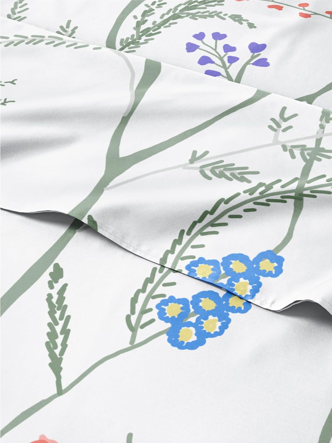 Floral Sheets - Boho Queen Bed Sheet Set for Cozy Bedrooms