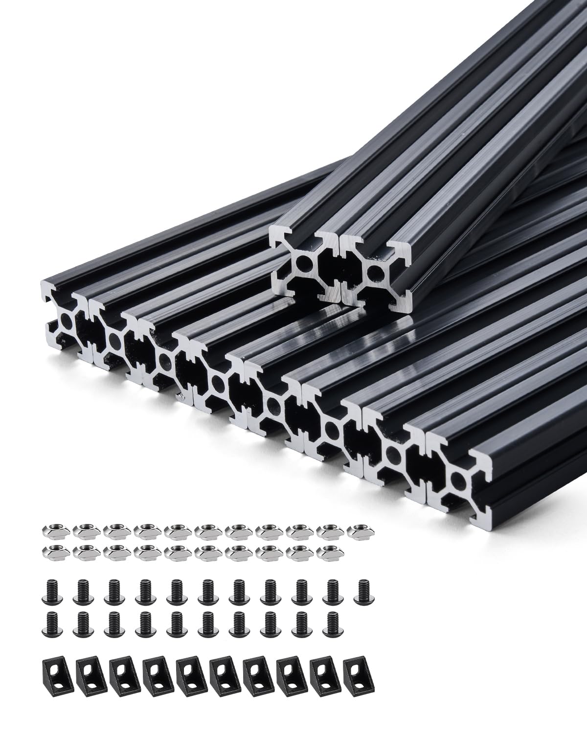 VEVOR 10PCS 39.4in T Slot Aluminum Extrusion Profile for DIY