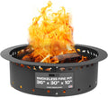 Fire Pit Ring 36 in Outer / 30 in Inner - Heavy-Duty Smokeless Insert