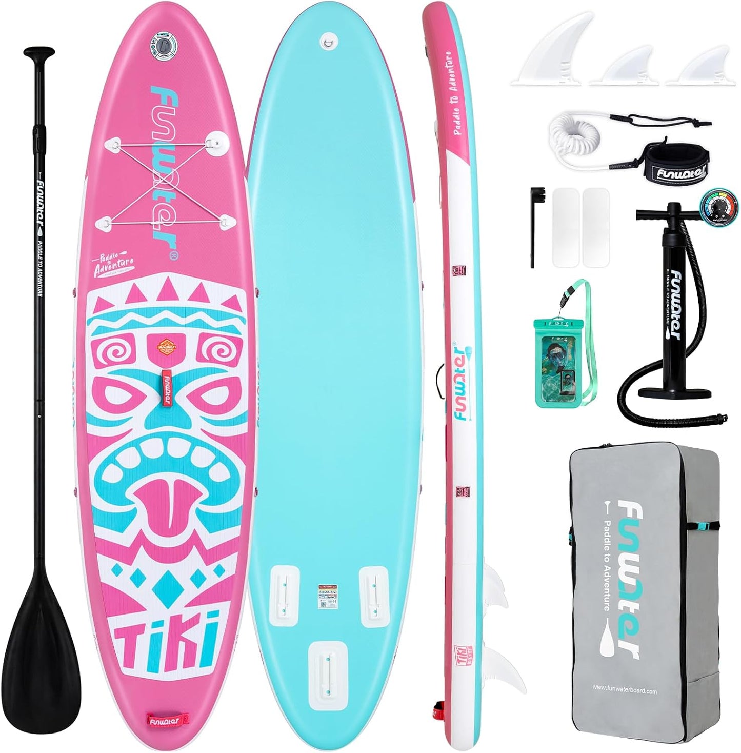 FunWater Inflatable Stand Up Paddle Board for All Skill Levels