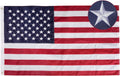 American Flag 5x8 ft Heavy Duty Embroidered Outdoor Flag - Long