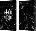 FC Barcelona Black Marble Crest Leather Wallet Case for iPad Pro 13 M4