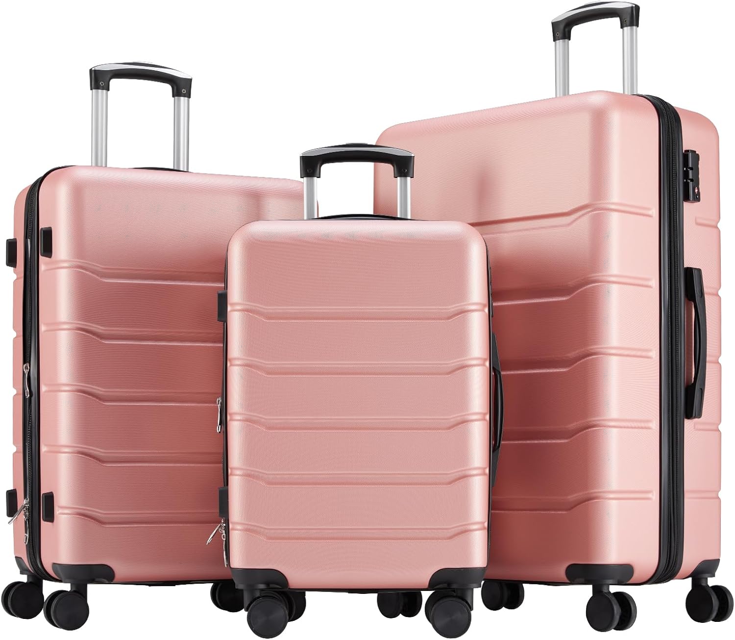 OLIXIS 3-Piece Luggage Set for Effortless Travel in Style
