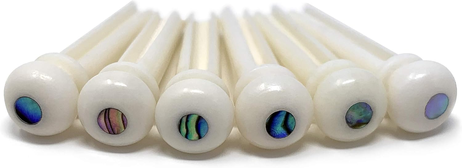 Enhance Tone: Crosby Bone Bridge Pins