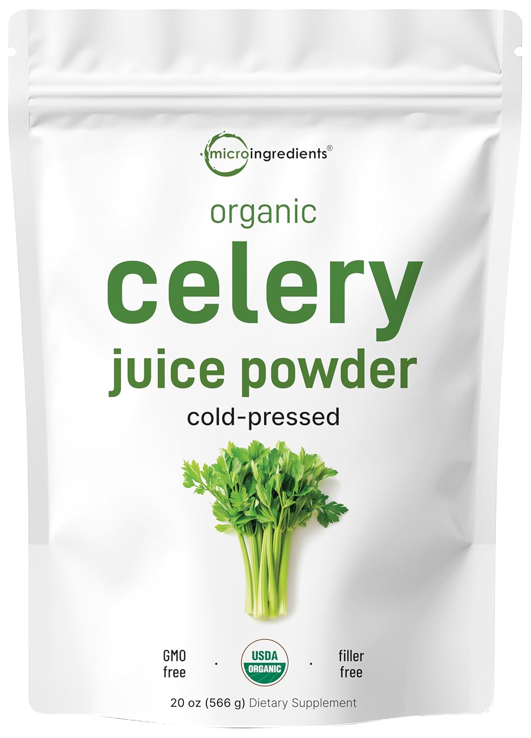 Detox & Boost: Organic Celery Powder, 71 Servings