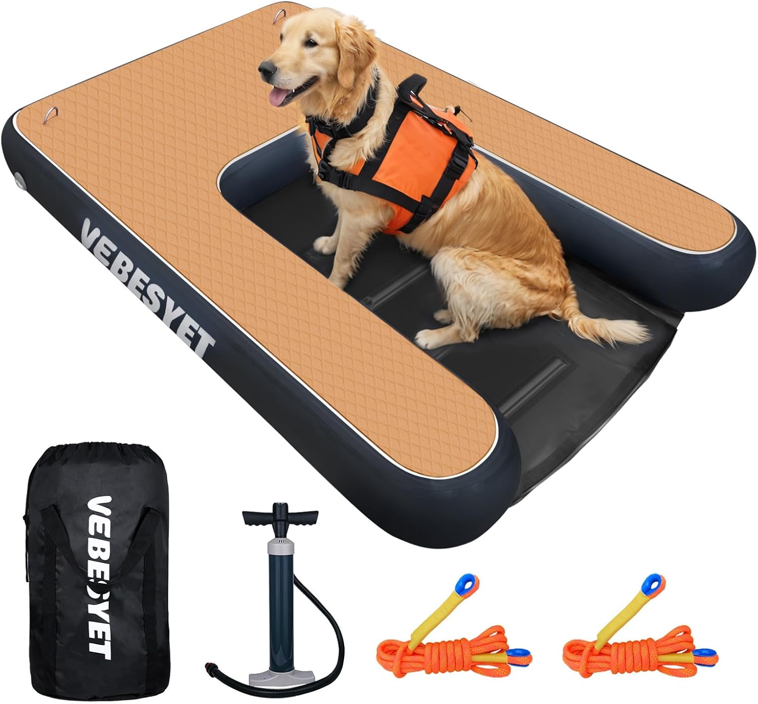 Inflatable Boat Ramp Inflatable Dog Water Ramp for Pools, Boats, and Docks – GearMustHave