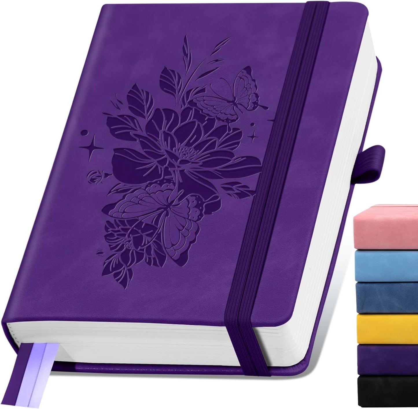 365-Page ALKALO Leather Journal: Premium Quality Notebook for All Purposes