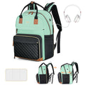 Diaper Bag Backpack - Extra Large Expandable Bag for 2 Kids - Travel