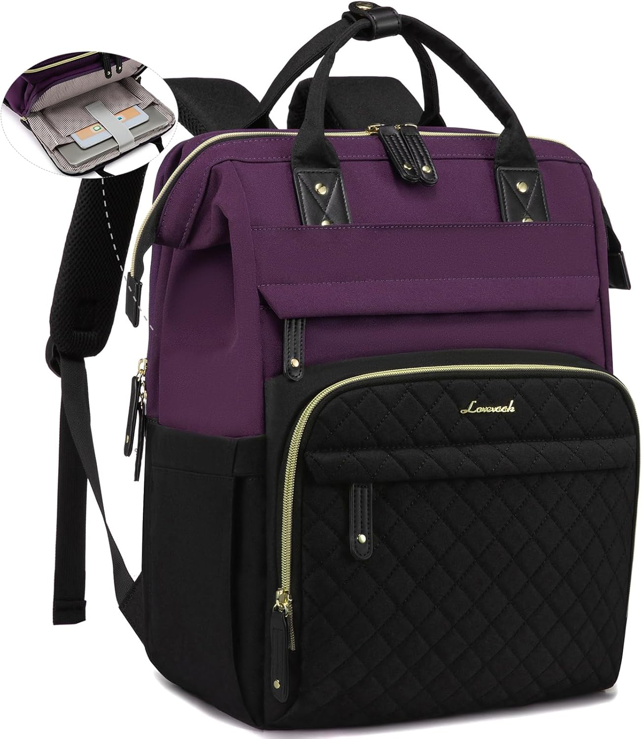 LOVEVOOK Laptop Backpack for Women: Stylish and Functional