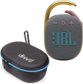 JBL Clip 4 Portable Bluetooth Speaker + Protective Hardshell Case