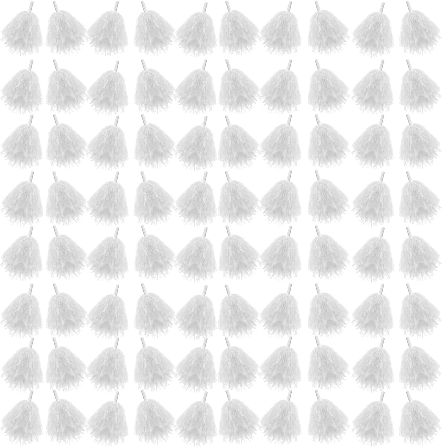 80 Pcs Cheerleading Pom Poms for Sports Dance and Events
