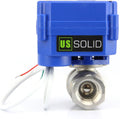 U.S. Solid 1/2 in Motorized Ball Valve 85-265V AC - Reliable Auto