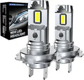 CROSSPASSION H7 LED Bulb 6500K White - Mini Size, Plug and Play