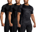 TSLA Men's UPF 50+ Quick Dry Compression Shirt - All-Season Fit