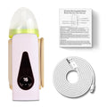Portable Baby Bottle Warmer for Travel - Cordless 4000mAh Milk Warmer