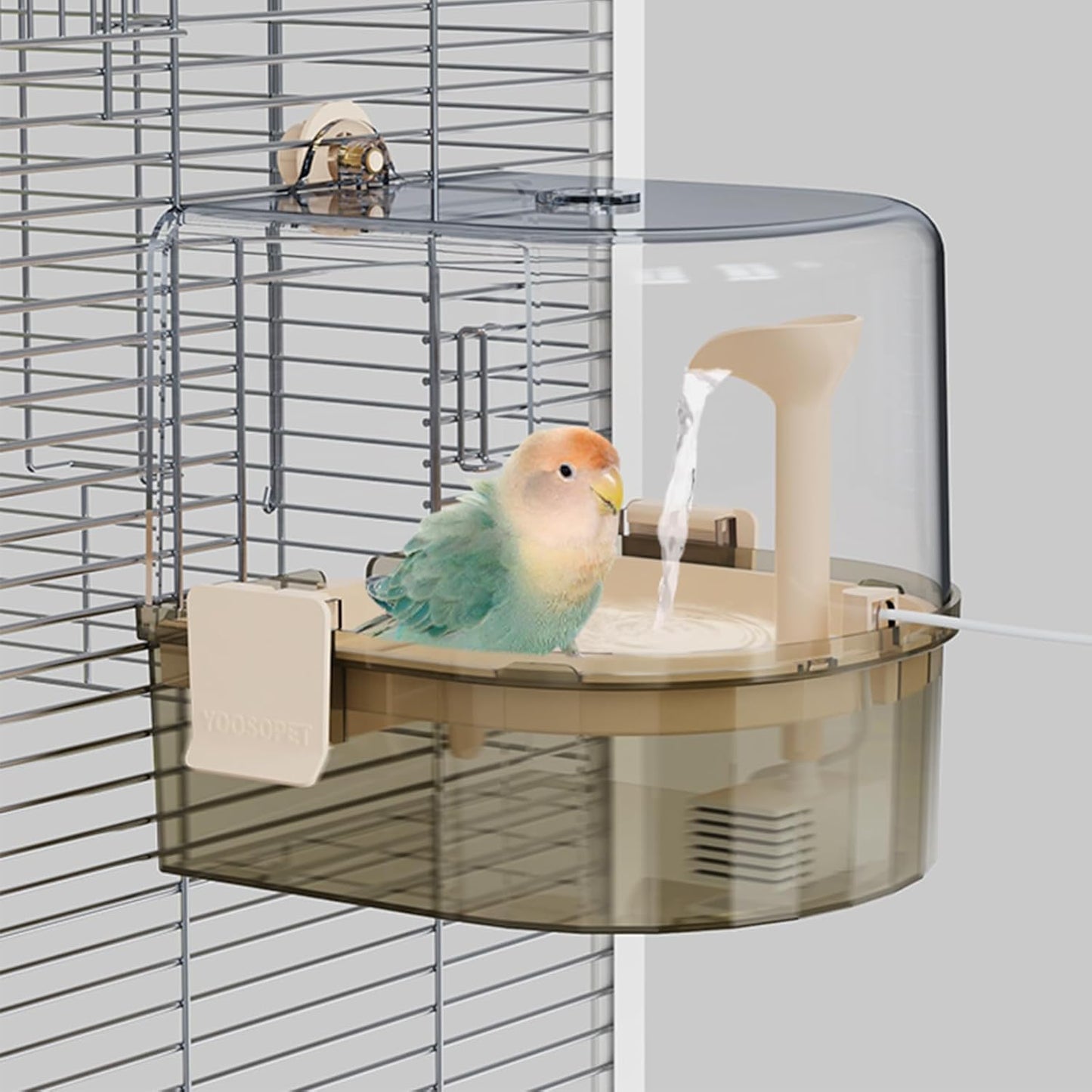 YOOSO WING: Automatic Indoor Bird Bath with Pump