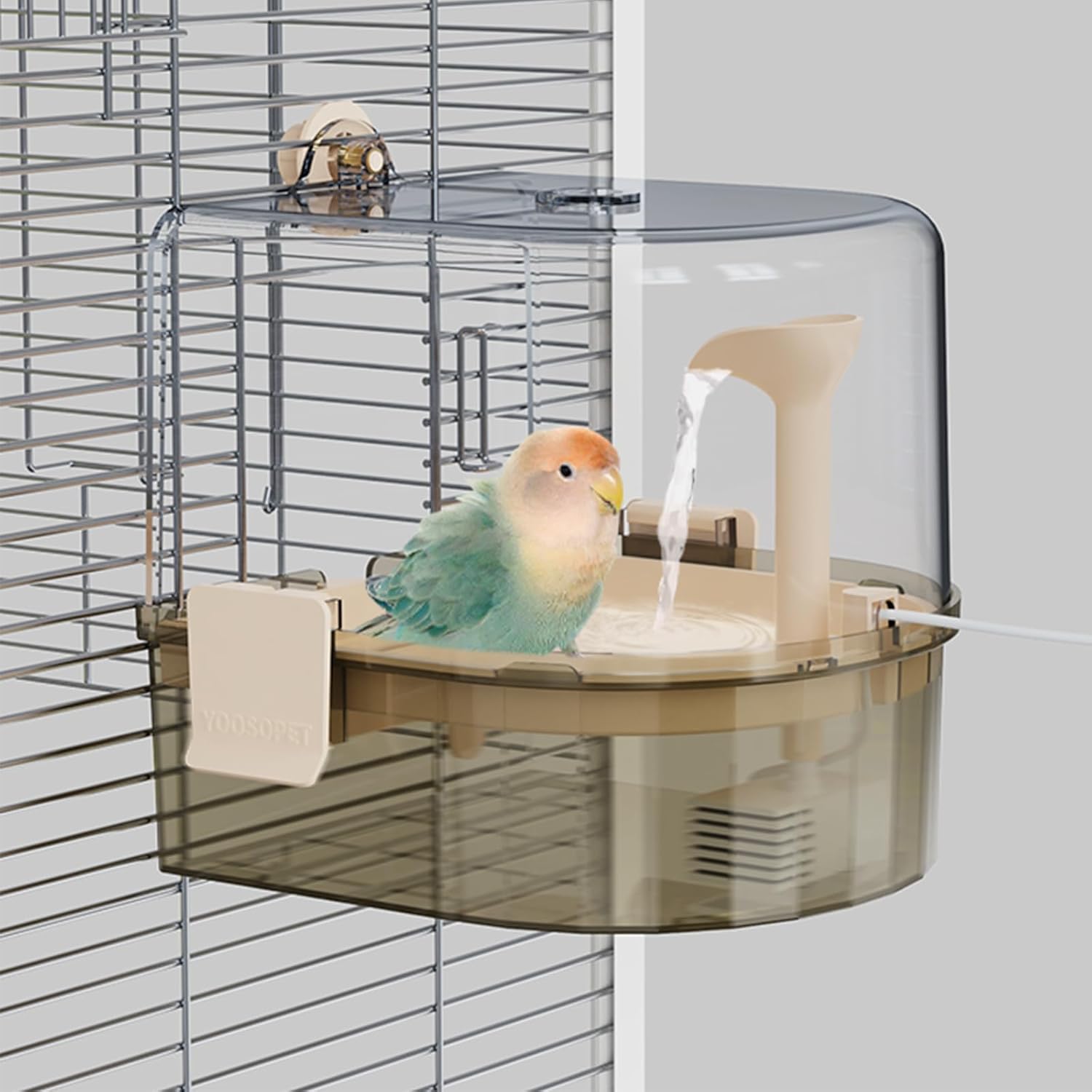 YOOSO WING: Automatic Indoor Bird Bath with Pump