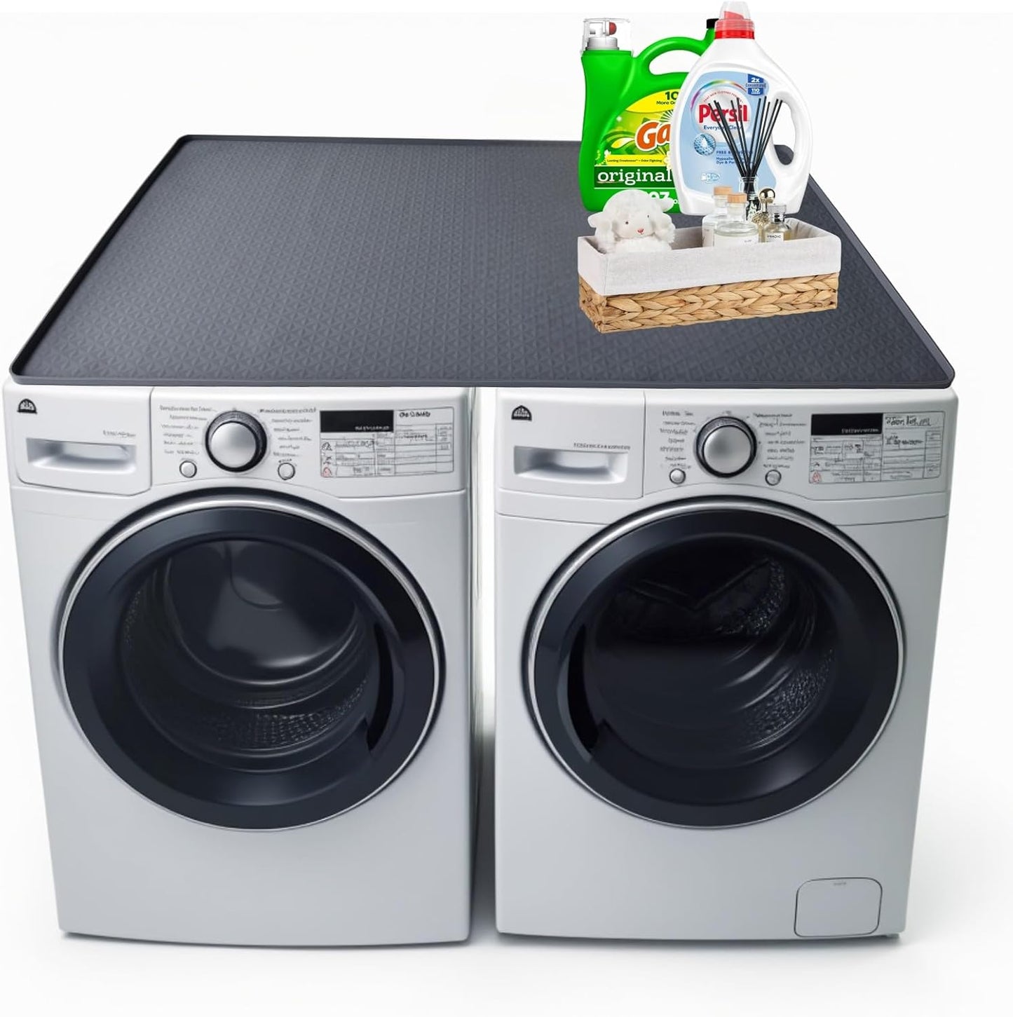 54ft' x 27.5ft' Silicone Washer and Dryer Covers for Laundry Room