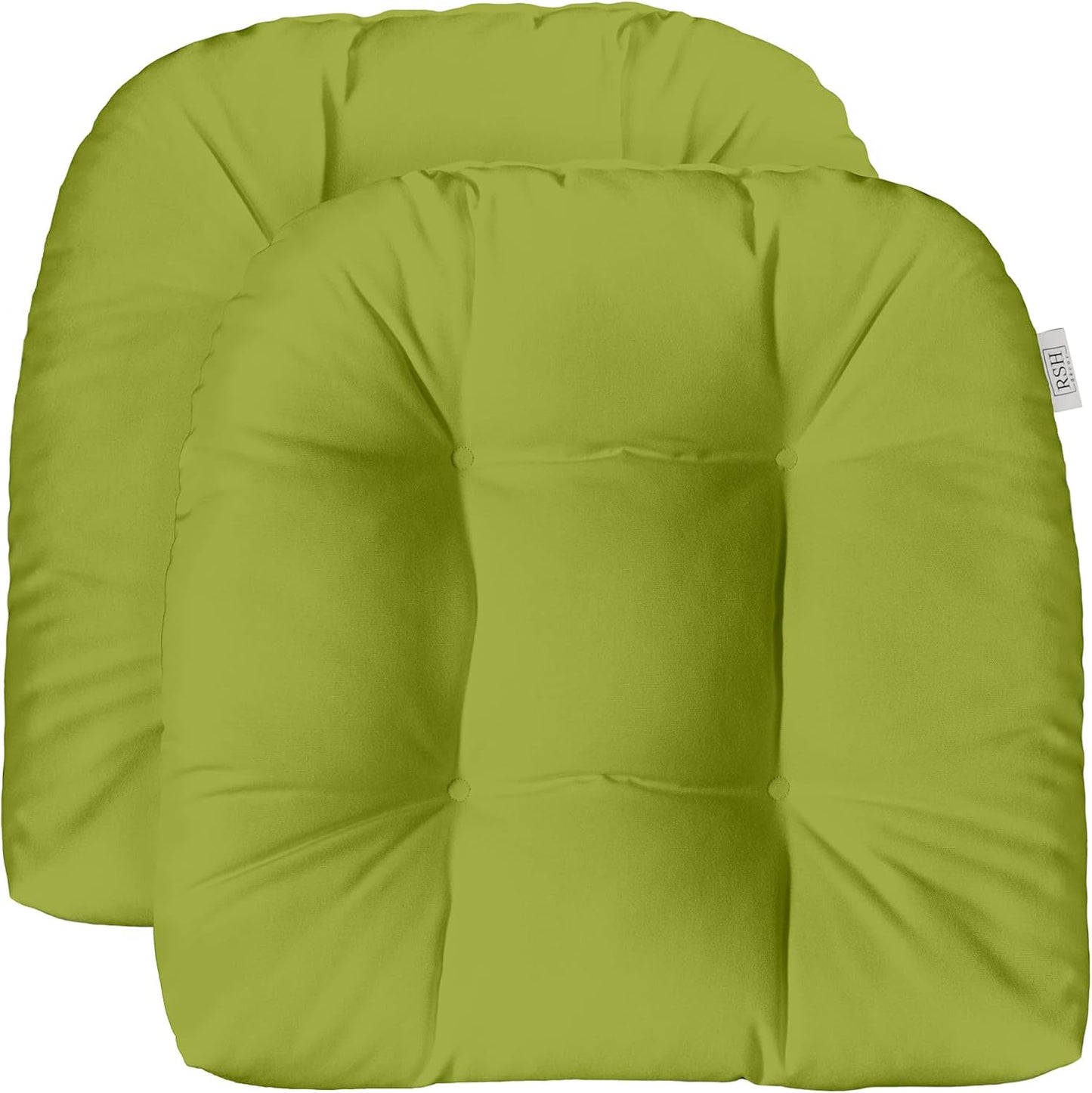 Sunbrella Tufted Wicker U-Shape Cushions Set for Outdoor Comfort