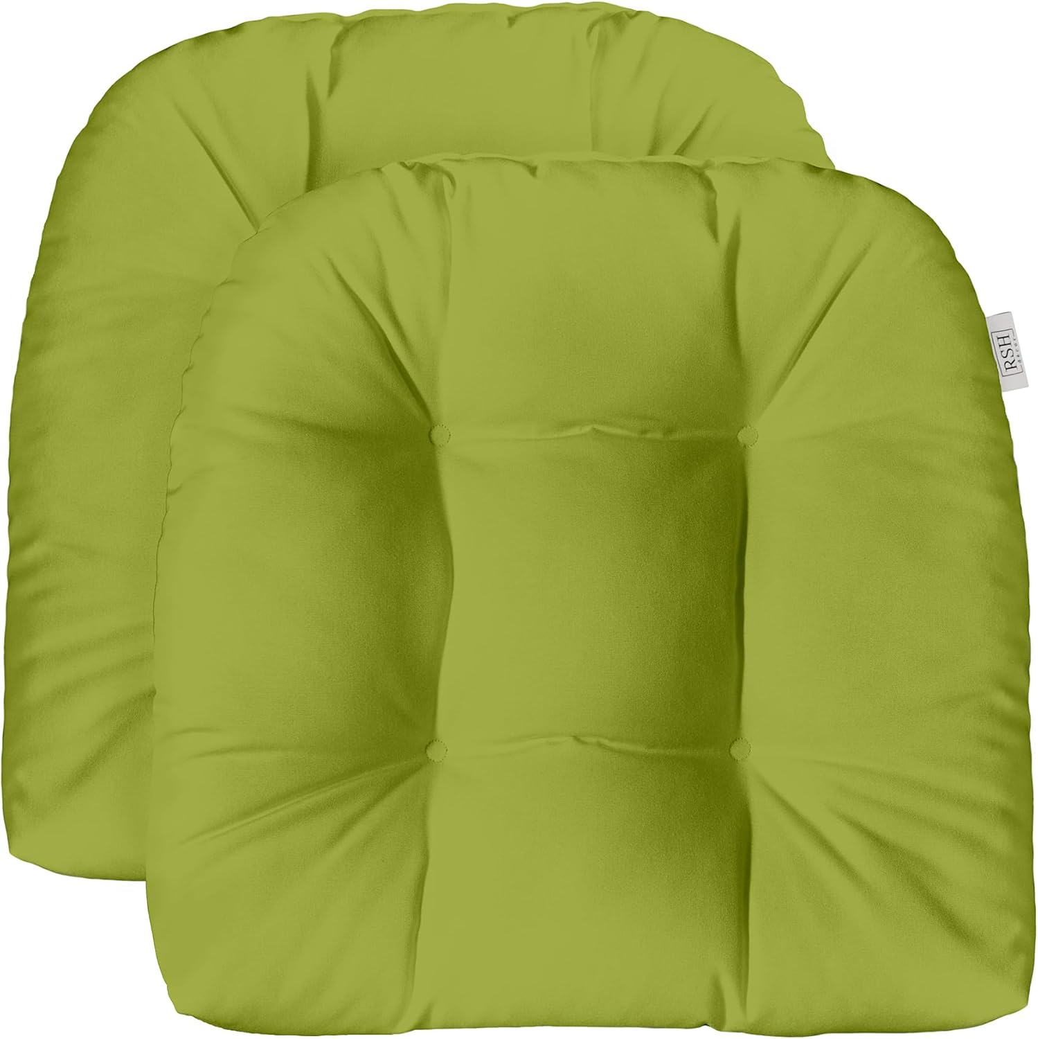 Sunbrella Tufted Wicker U-Shape Cushions Set for Outdoor Comfort