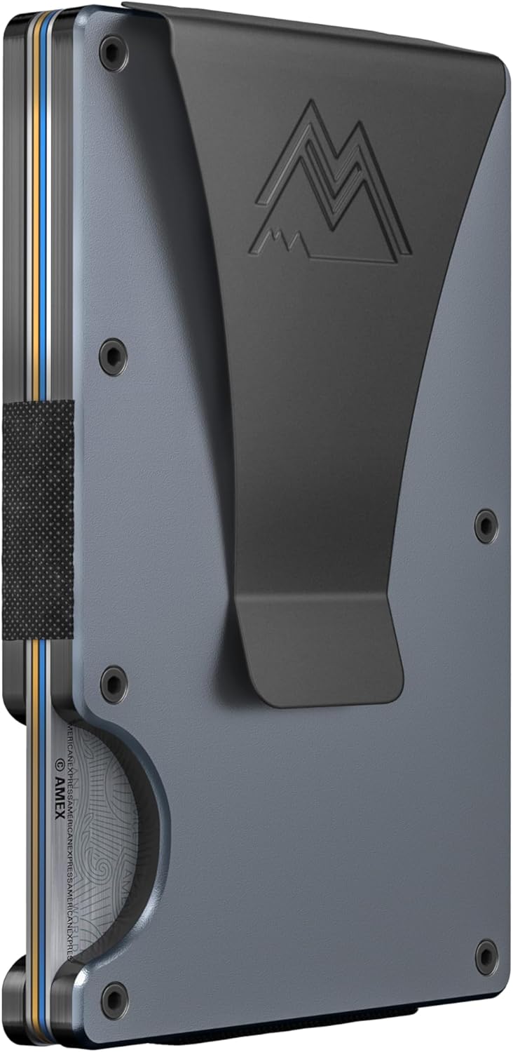 Mountain Voyage Co Minimalist Wallet - Slim RFID Card Holder