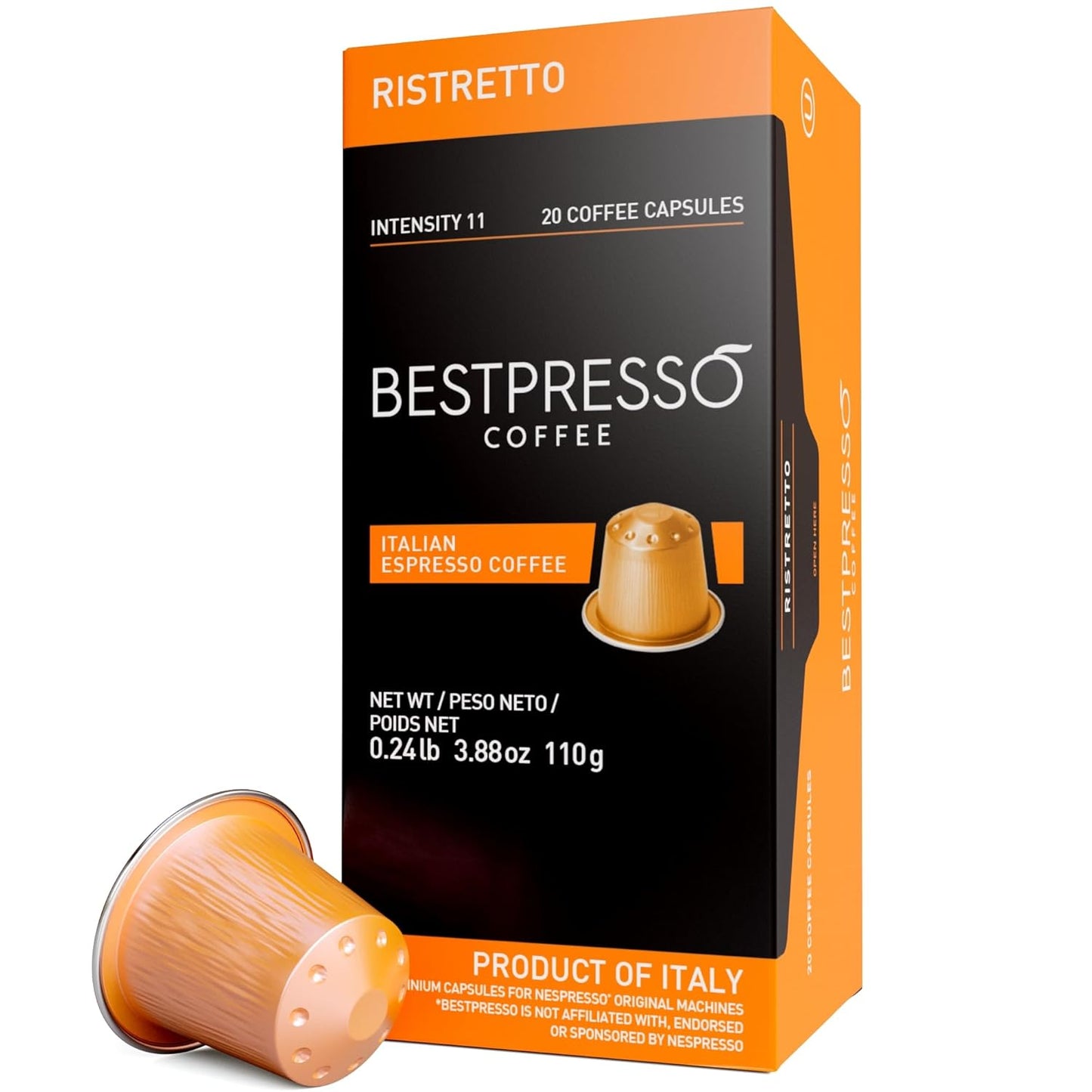 Bestpresso Coffee Pods for Nespresso Original Machines - 120 Count