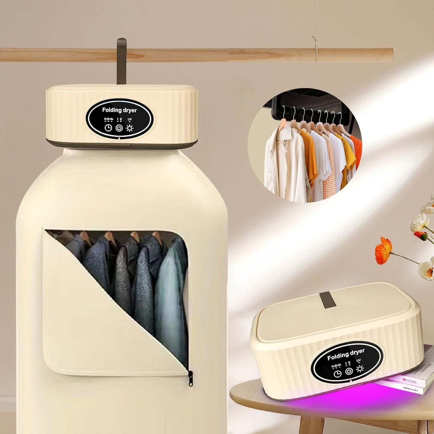 Portable Mini Clothes Dryer | Quick Drying, Travel Friendly