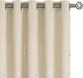 Blackout Curtains 84 in 2 Panels Champagne - Thermal Insulated