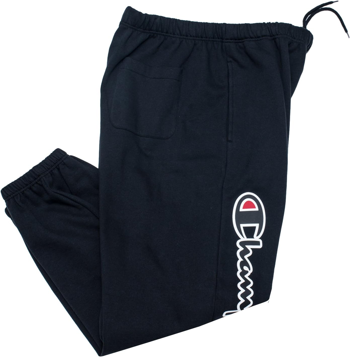 Champion Big and Tall Cotton Fleece Joggers for Men Comfort