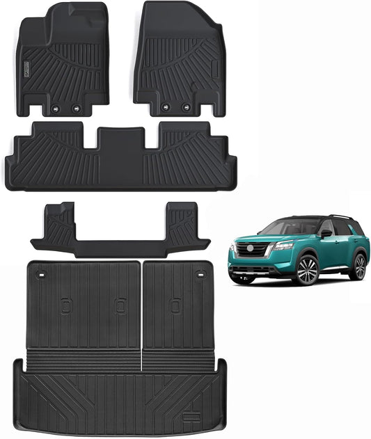 LJWAITO Floor Mats for 2022-2025 Nissan Pathfinder