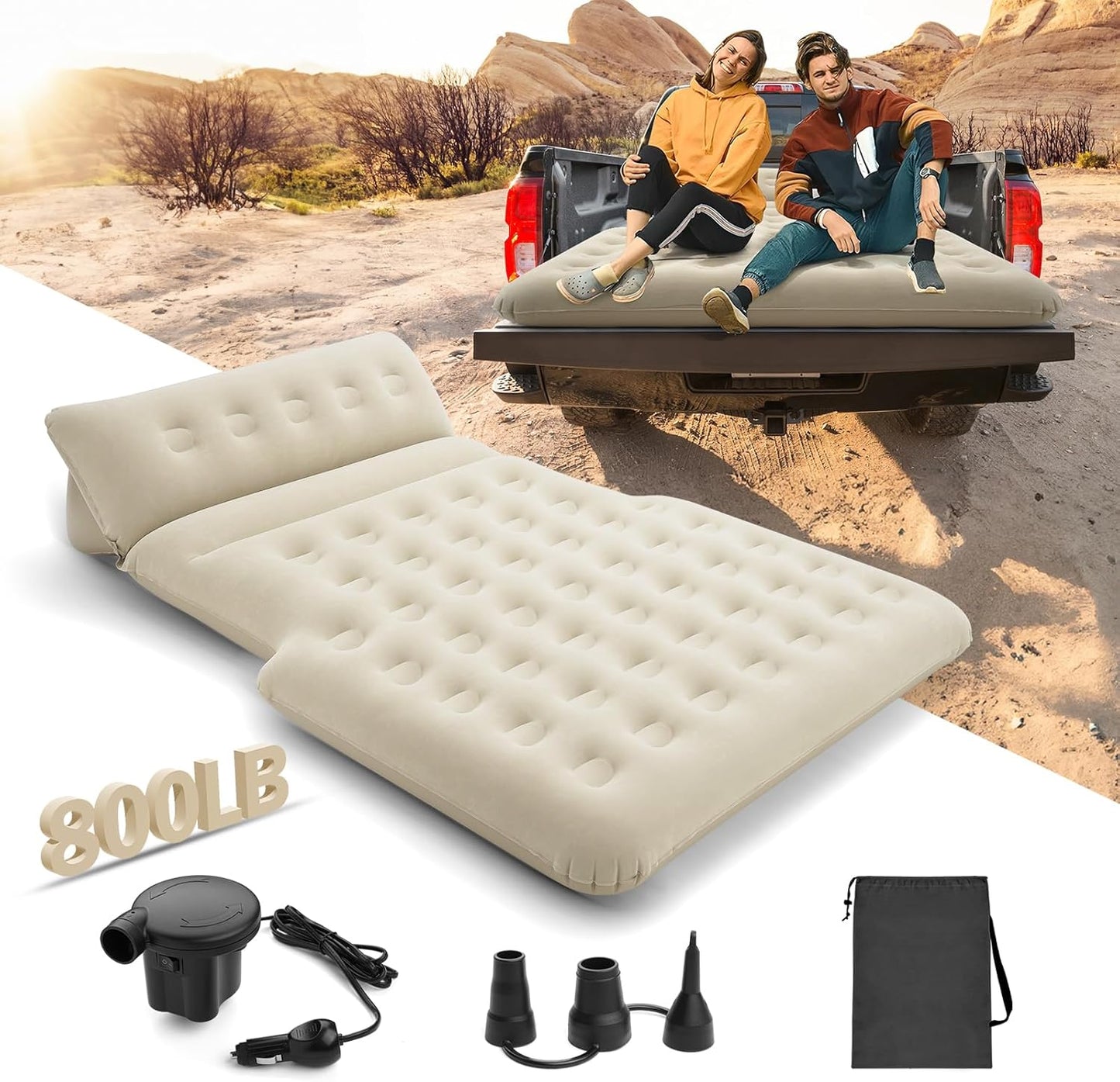 Epltion Truck Bed Air Mattress: Versatile & Comfortable for Every Adventure!